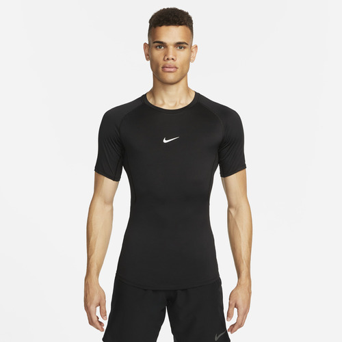 Remera Para Hombre Nike Pro Negro