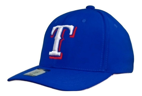 Gorra Béisbol Texas Ranger, Profesional, Cerrada, Elastizada