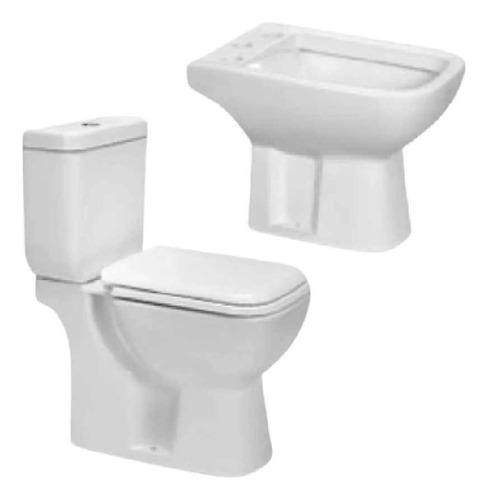 Kit Sanitarios Piazza Amalfi Inod Largo +asiento+dep+bide P