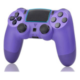 Mando Para Play 4 Joystick Inalambrico Control Purple