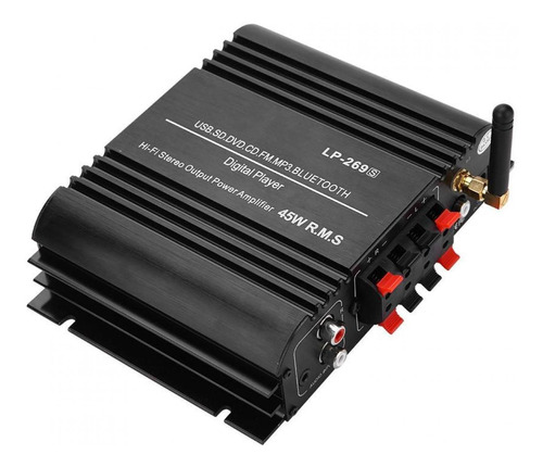 Para Lepy Lp-269s Bluetooth 4 Canales Amplificador De Potenc
