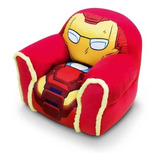 Sillon Infantil Original Puff Marvel Iron Man Superhero