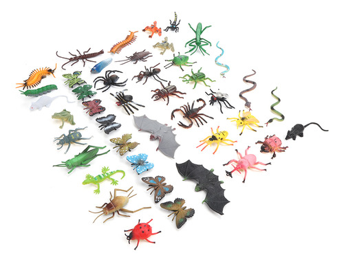 Modelo Educativo De Dinosaurio, 43 Unidades/set Insects Hi