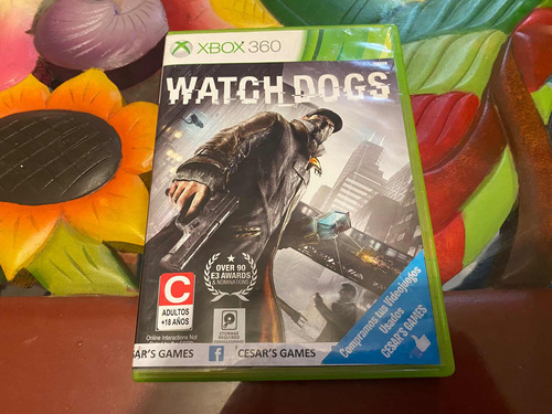 Watch Dogs Xbox 360 (gta,sllent,gears,evil,left)