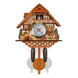 Quartz Cuckoo Clocks Wall Clock Living Room Retro Handcraft