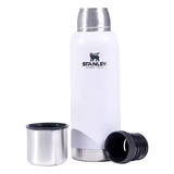 Termo Stanley Blanco 1litro Polar Original + Pico Cebador