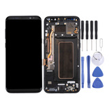 Pantalla Lcd Original Negra Con Marco Para Galaxy S8+/g955