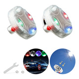 Kit Luces Led Decorativas Colores Neumáticos Solar Moto Auto