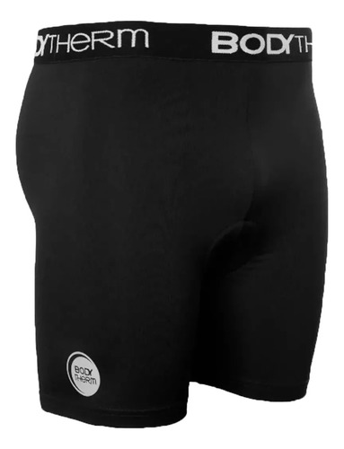 Calza Corta Ciclista Bodytherm Con Badana Unisex Bici Olivos