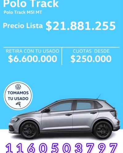 Nuevo Polo Track Venta Directa Sin Sobre Precio Ls 