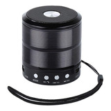 Parlante Portátil Mini Speaker  Bluetooth  Recargable Usb Color Negro