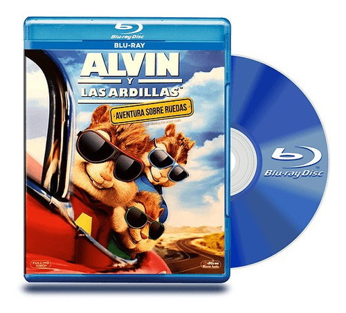 Blu Ray Alvin Y Las Ardillas : Aventura ( Bd+ Dvd)