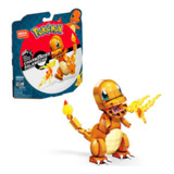 Mega Pokémon Build & Show Charmander Toy Building Set, 4 Inc