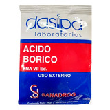 Acido Borico X 5 Sobres De 25 Gr C/u . Palermo