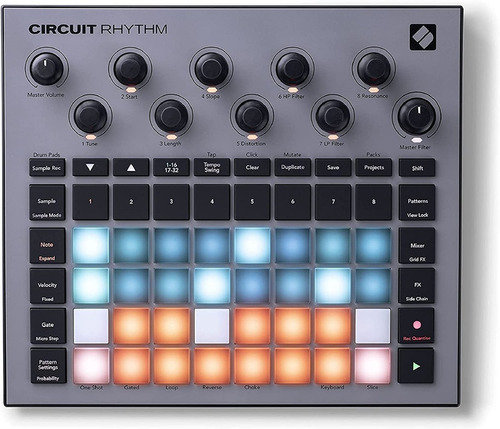 Maquina De Ritmos Sampler Groovebox Novation Circuit Rhythm