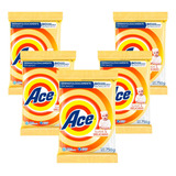5 Pack Ace Detergente En Polvo Ropa Suave Delicada 750 Grs