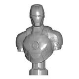 Busto Iron Man Mark 50 Avengers Infinity War Vengadores 17cm