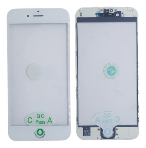 Kit-10 Tela Frontal (aro, Vidro E Oca) Modelo iPhone 6s