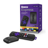 Roku Express 3930 Br Streaming Player Hdmi  Full Hd Controle