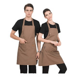 Mandiles De Cocina Delantal De Unisex Mandil Chef Y Barista