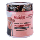 Creme Gel Lipo Redutor Corporal E Abdominal - Pimenta Negra