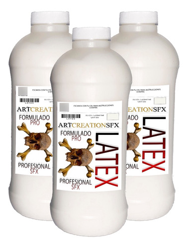 Latex Liquido Profesional 3 Litros Artcreationsfx