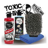 Toxic Shine | Kit Combo Lavado | Básico #48 | Shampoo + Cera