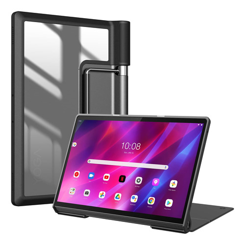 Fintie Funda Híbrida Tipo Folio Lenovo Yoga Tab 13 Negro