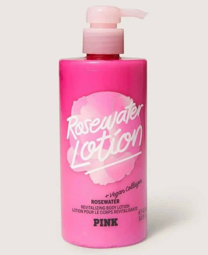 Pink Victorias Secret Rosewater Lotion Crema Cuerpo 414ml