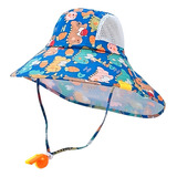 Sombrero De Pescador Para Niños  Con Ala Ancha - Original