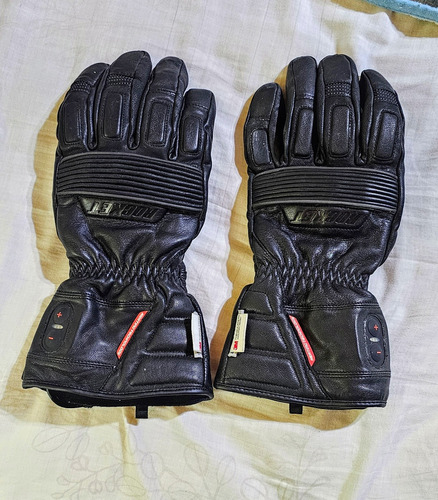 Guantes Cuero Moto Joe Rocket C/calefacción C/batería, Leer!