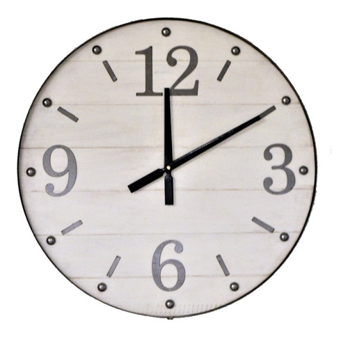 Reloj Grande Vintage Tipo Industrial- 60 Cm Marca Utila