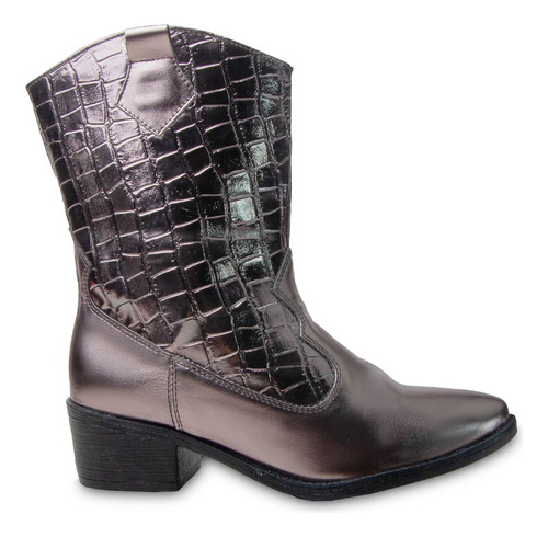 Bota Texana Ana Cast Tex01 Tendência Da Moda