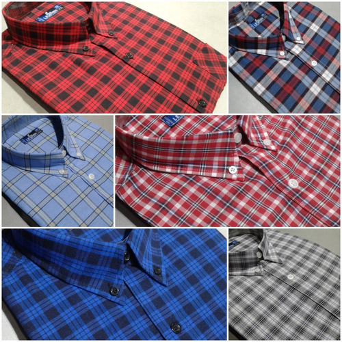 Pack 3 Camisas Hombre Talle Especial Manga Corta 46-48-50-52