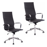  Silla De Escritorio X2 Oficina Ergonomica Sillon Ejecutivo 