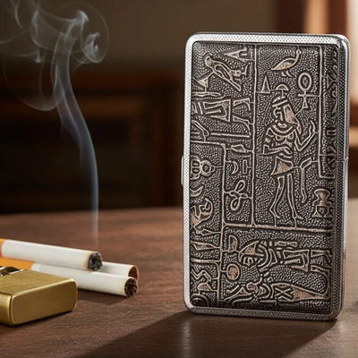 Cigarrera De Cuero Smoking De Piel Pu Para Cigarros Largos | Meses sin interés