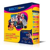 Antena Directv Prepago Satelital Hd Kit Full + 2 Directv Go