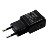 Carregador Tomada Plug Adaptador Fonte Usb 5v 2.1a Bivolt Cor Preto