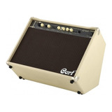 Amplificador Cort Para Guitarra Acustica Af60 Blanco