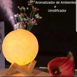 Umidificador Aromatizador Lum. Abajur Lua 3d Luatek Lkj-120