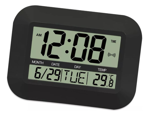 Reloj De Pared Digital Electrónico Moderno Lcd