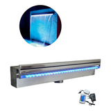 Cascata Inox 304 Embutir Bico Polido 80cm Com Led 10x Barato