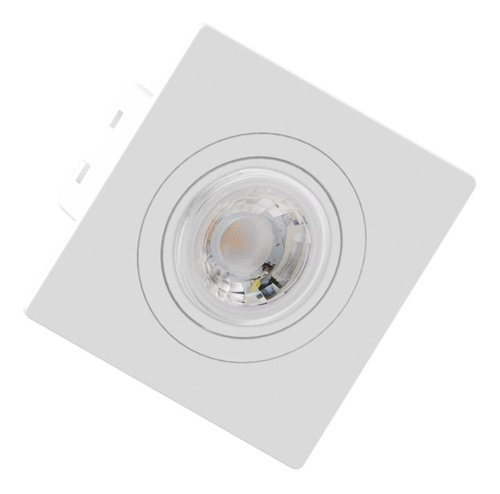 Spot Embutir Orbital + Lâmpada Mini Dicroica Mr11 Gu10 7un