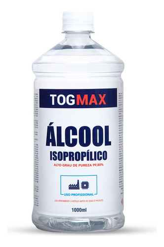 Alcool Isopropilico Puro 100% Limpador Uso Geral + Brinde 1l