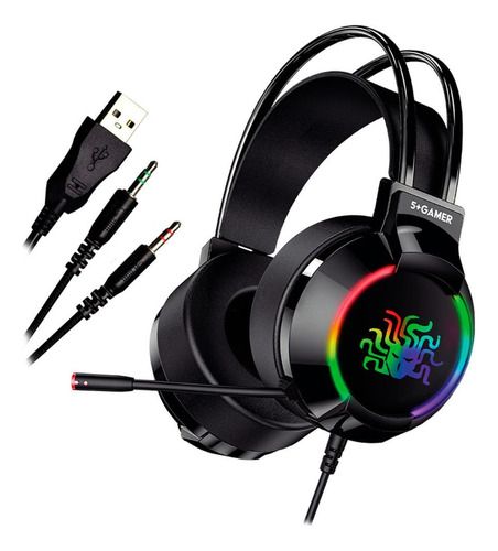 Headset Gamer 5+ Rgb P2 E Usb - W5-1000