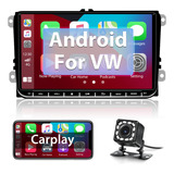 9 Android 10.0 Coche Estéreo For Vw Passat Jetta Polo Carp