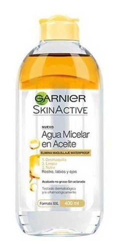Agua Micelar Skin Active 3en1 X400ml Garnier