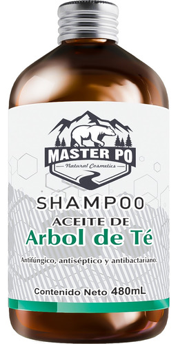  Shampoo Aceite Árbol De Té/tea Tree Master Po Detox Orgánico