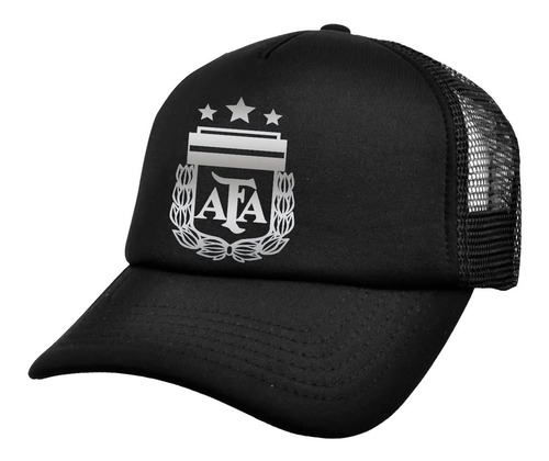 Gorra Trucker Premium Afa Seleccion Argentina Futbol Escudo3