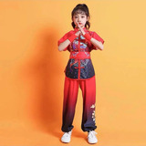 Camisa Tang, Camisa De Taichí Wushu Para Niños, Camisa Con E